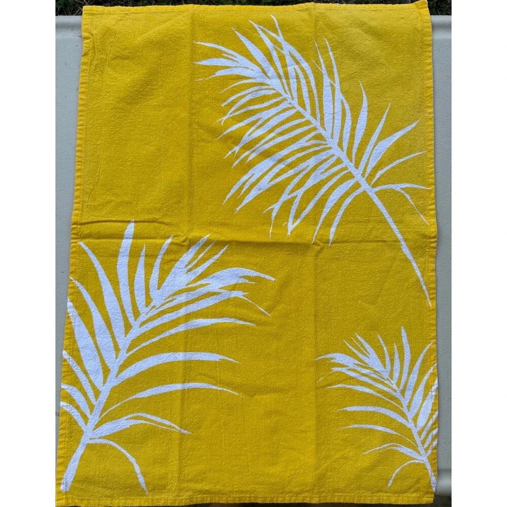Set of 2 Liberte + Me 100% Cotton Australia Designed Tropical Theme Tea Towels